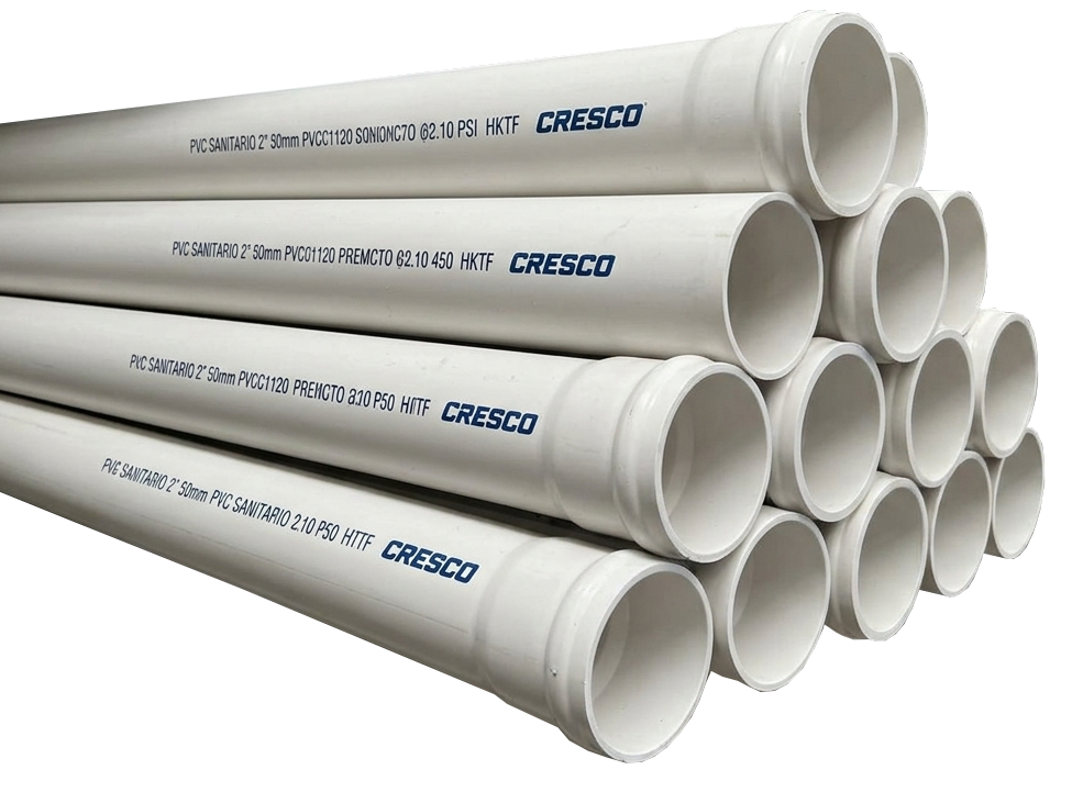 TUBO DE PVC SANITARIO DE 2" MARCA CRESCO